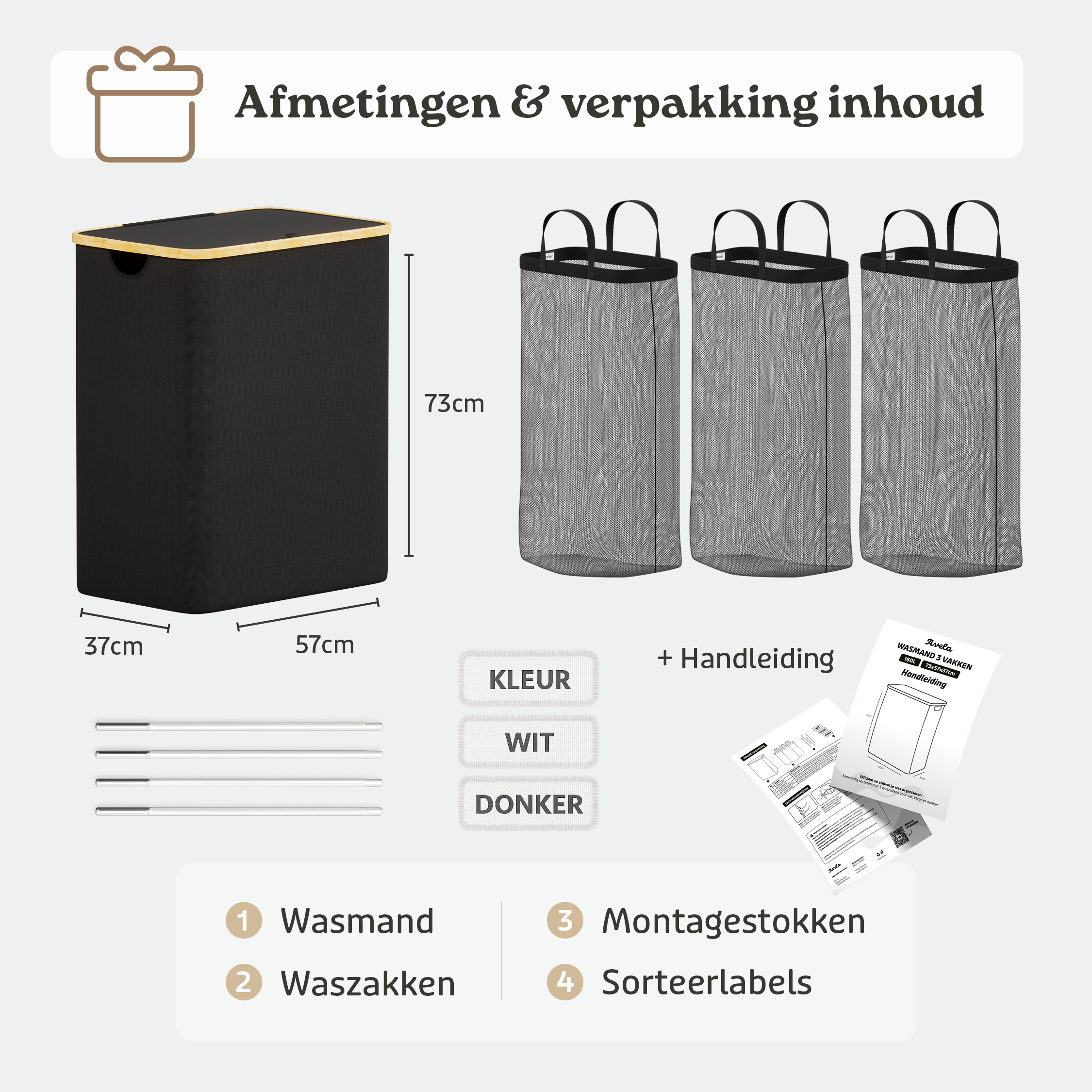 Avela Wasmand 3 Vakken