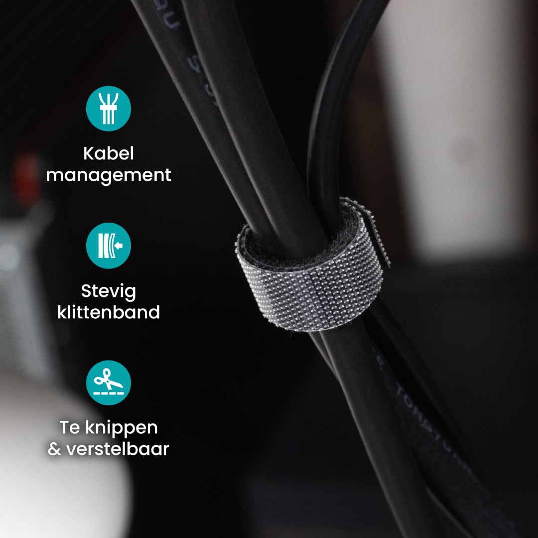 GripLink Klittenband Kabelbinders