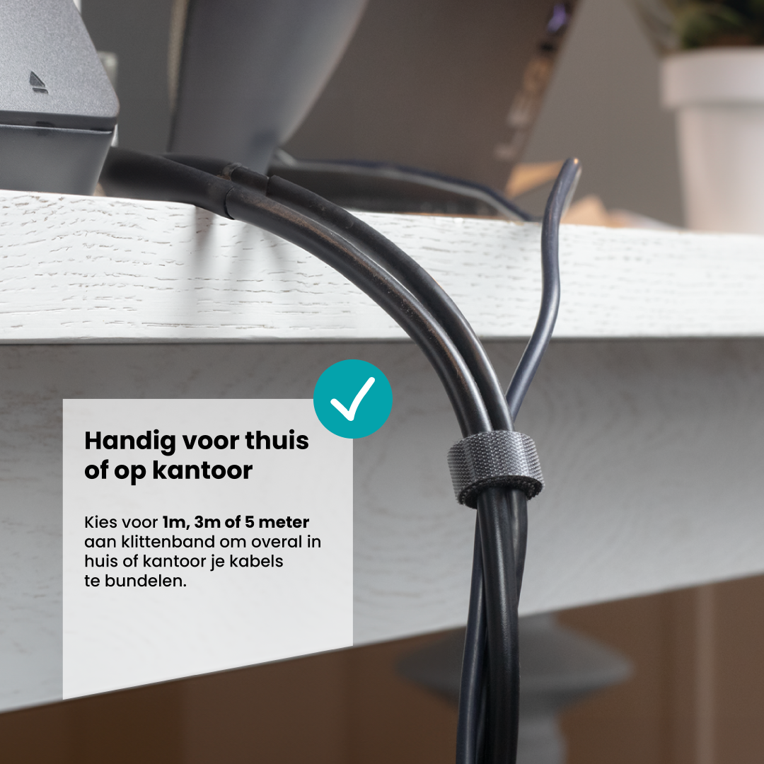 GripLink Klittenband Kabelbinders