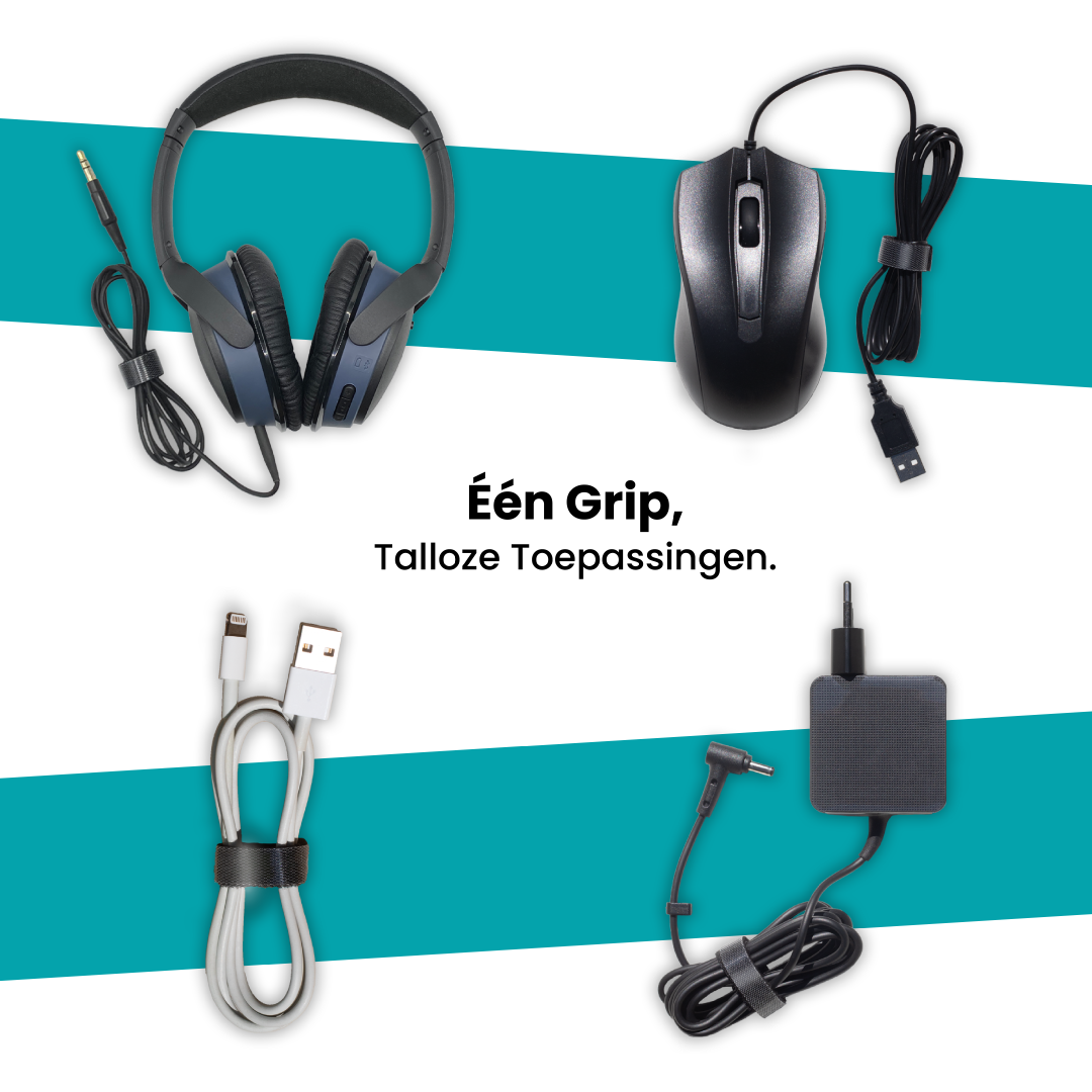 GripLink Klittenband Kabelbinders
