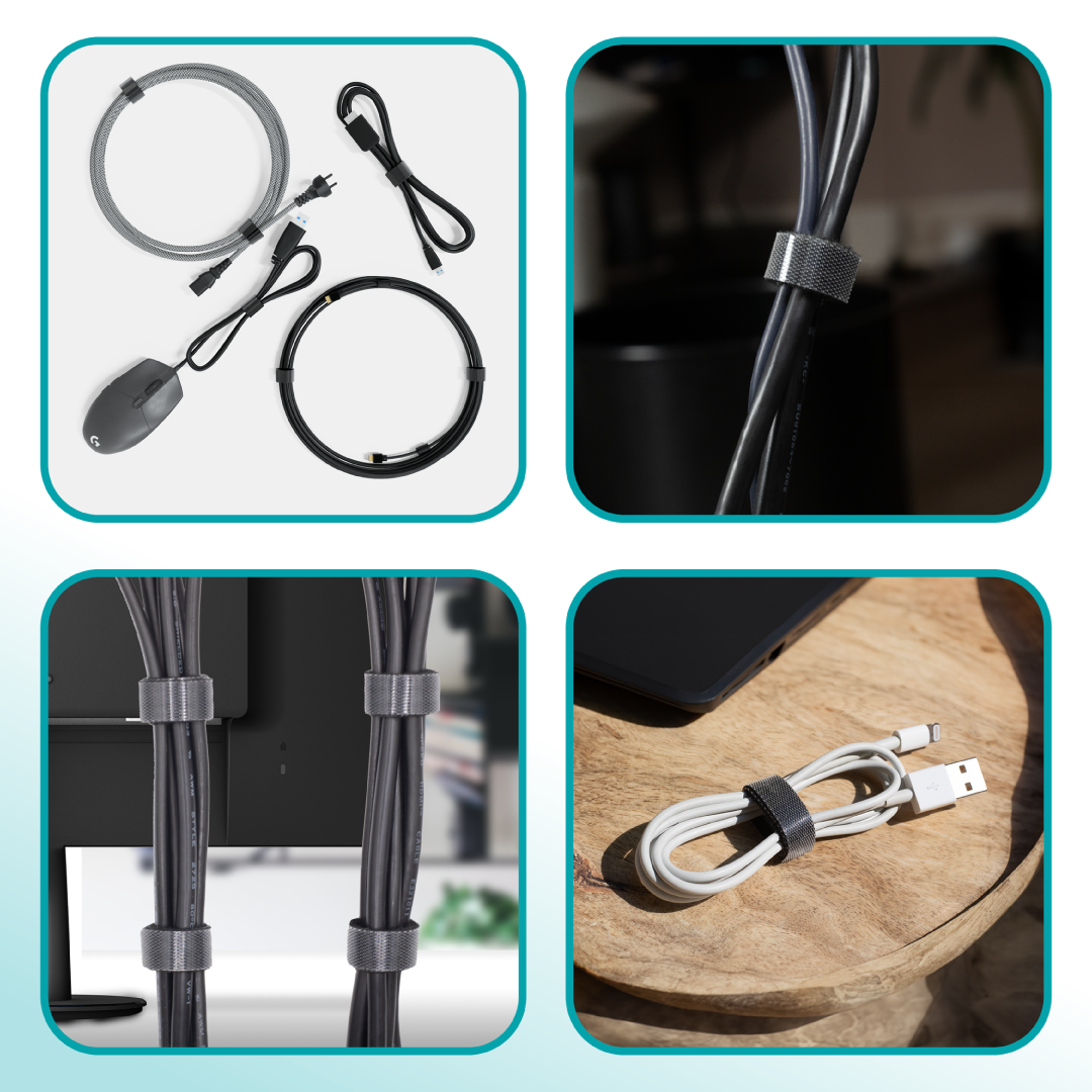 GripLink Klittenband Kabelbinders