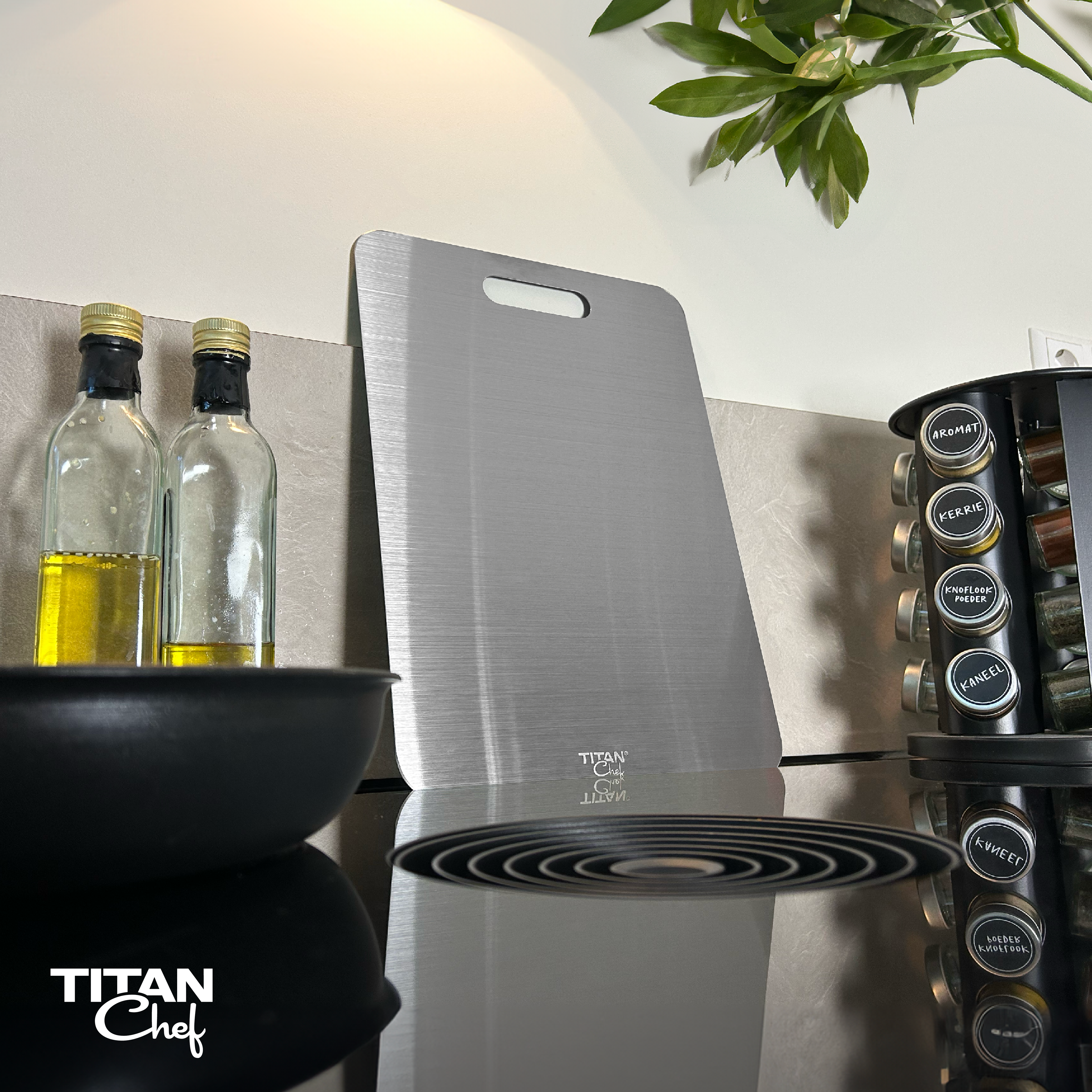 TitanChef RVS Snijplank