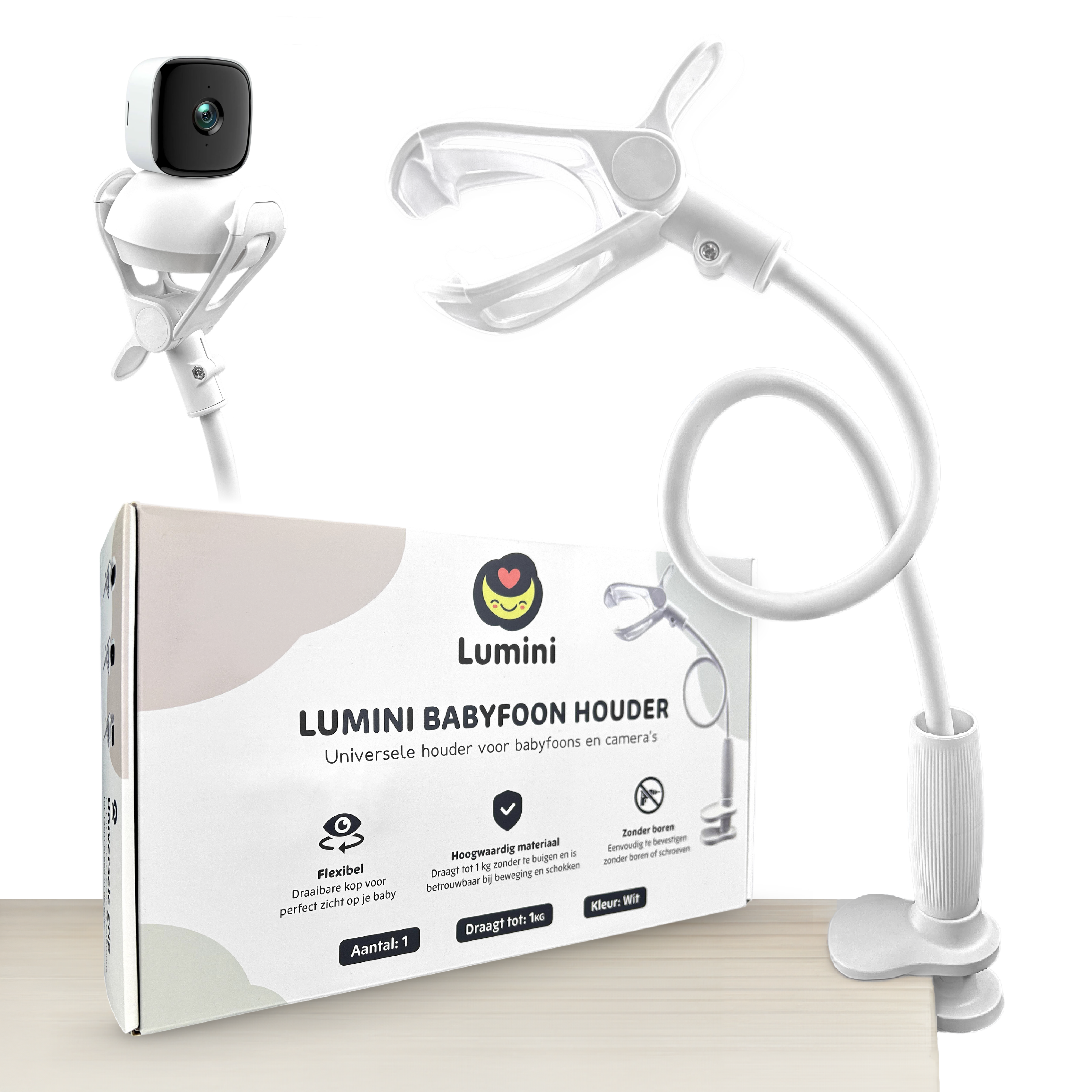 Lumini Babyfoonhouder