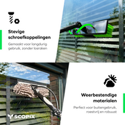 Telescopische Wasborstel 7.2 Meter